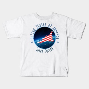 Space Force T Shirt Kids T-Shirt